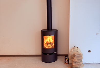 丹麦Aduro A15独立式真火壁炉