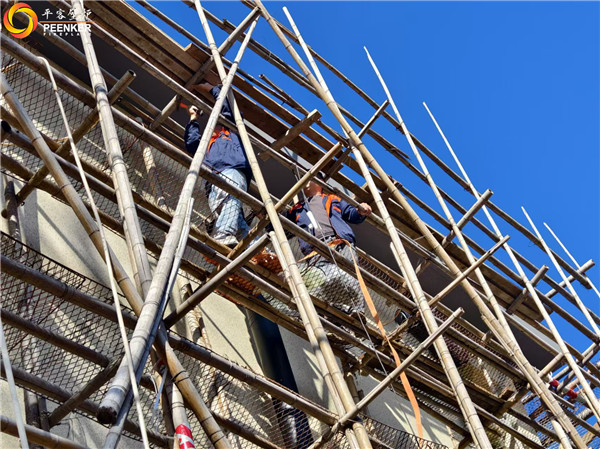 上海浦东别墅丹麦Aduro A17独立式火炉户外烟囱安装.jpg