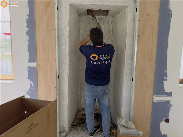 上海揽海国际高尔夫丹麦Aduro A15壁炉安装